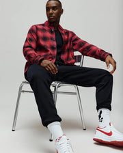 MENS KURT PLAID FLANNEL SHIRT - MT0300027