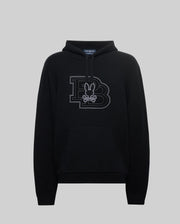 MENS MARLON TEXTURE STITCH HOODIE - MT0400046