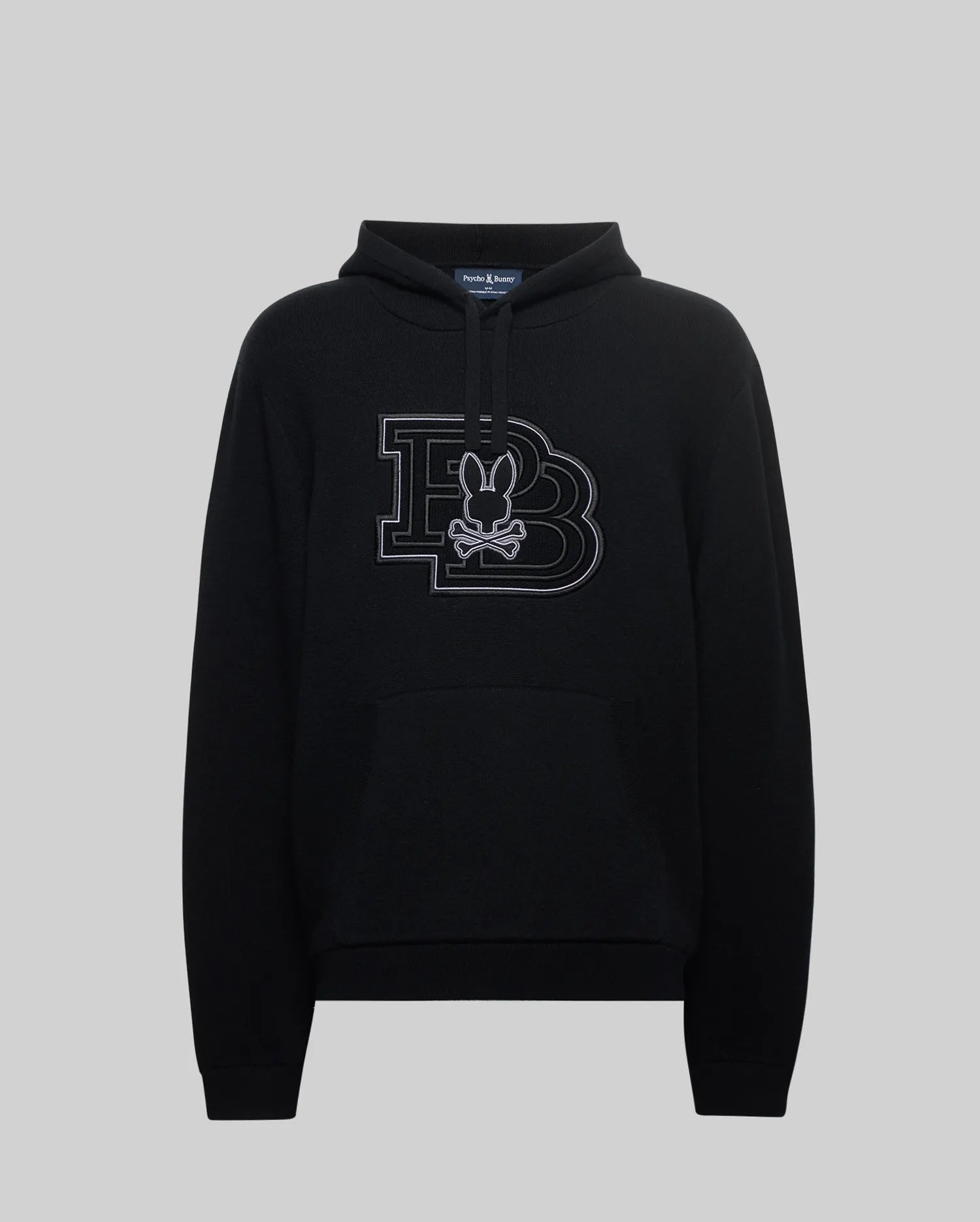 MENS MARLON TEXTURE STITCH HOODIE - MT0400046