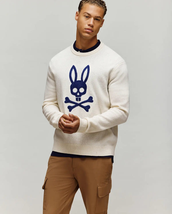 MENS SAXON COZY YARN CREW - MT0400074