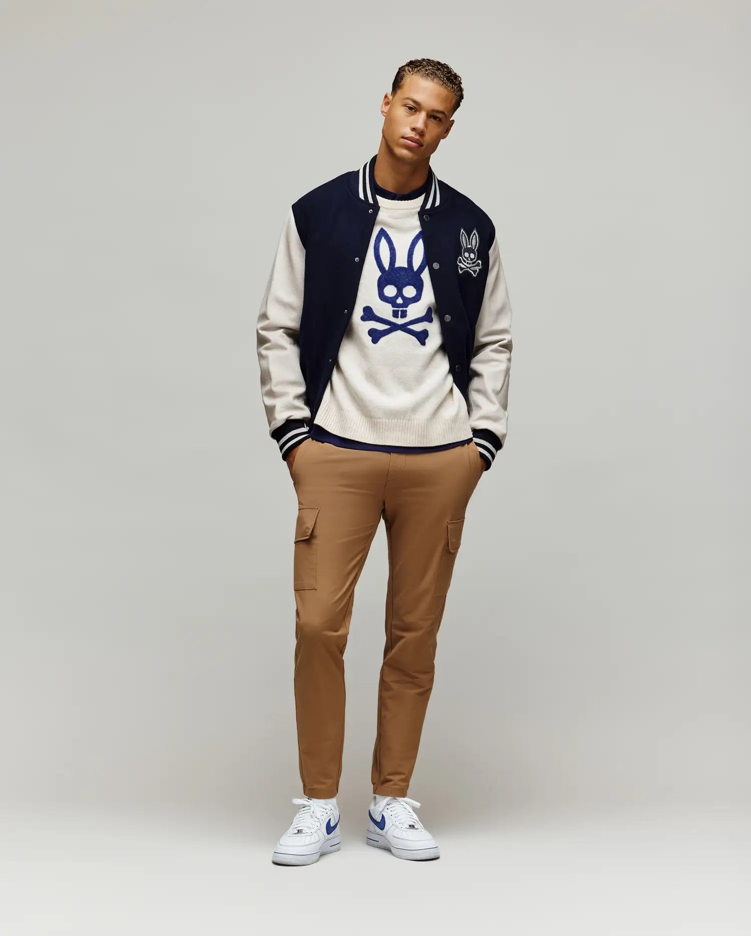 MENS SAXON COZY YARN CREW - MT0400074