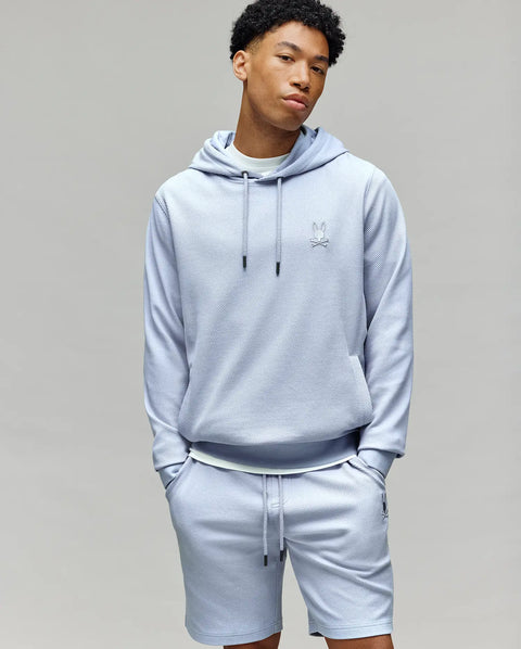 Men's Kai Hoodie in Blue | Psycho Bunny