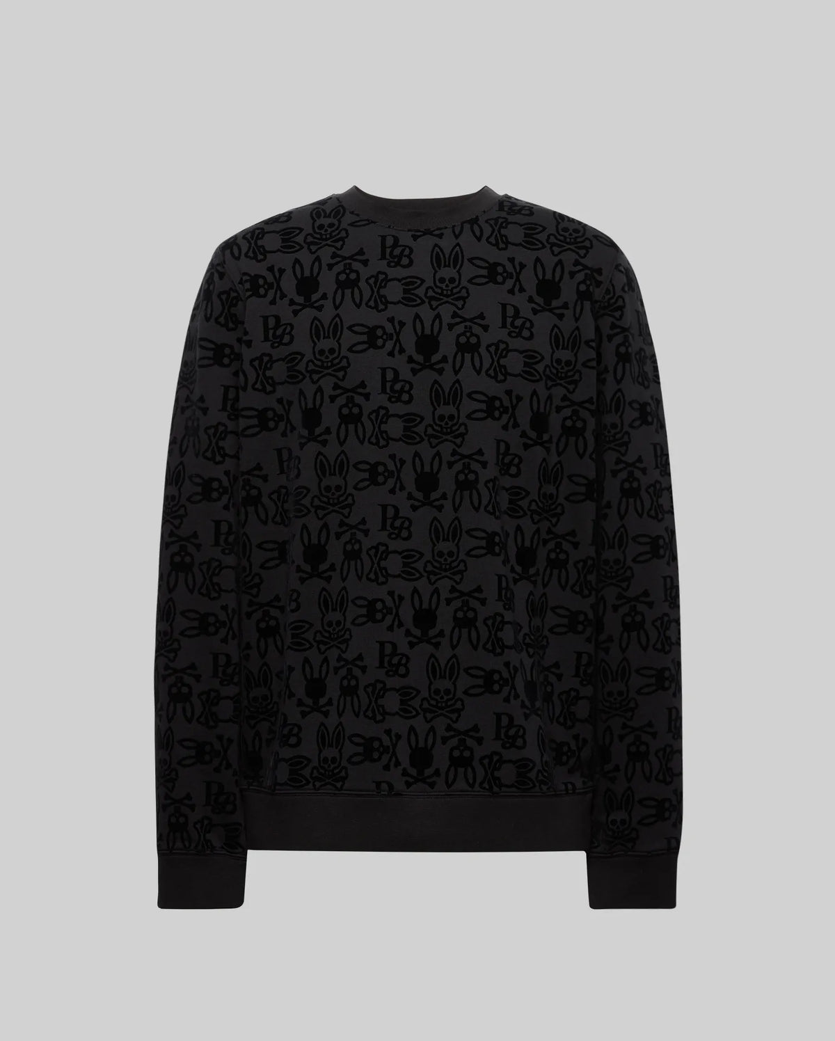 メンズウェア Psycho Bunny Multiple Type Crew Knit B6S927D200-BLK_2_grande.webp?v