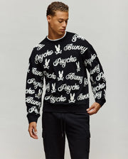 MENS SKYLAR ALL OVER FUZZY CREW - MT0500104