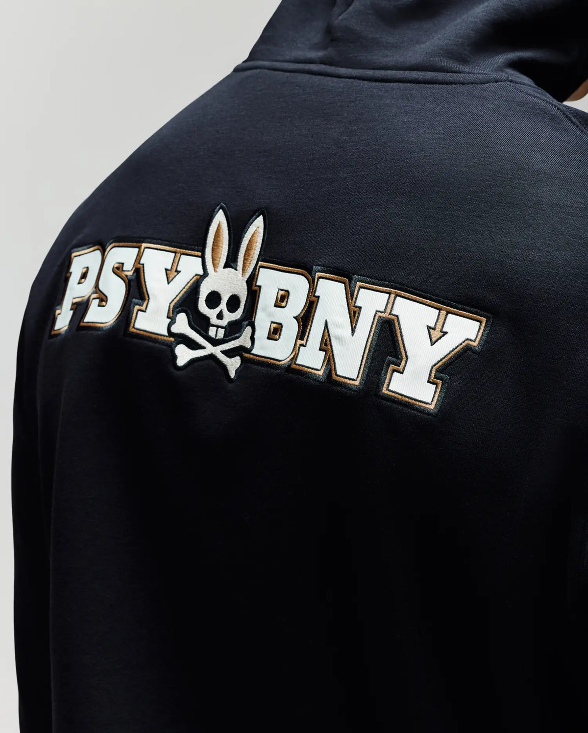 Men's Wade Hoodie in Black | Psycho Bunny Men's Wade Hoodie in Black | Psycho Bunny