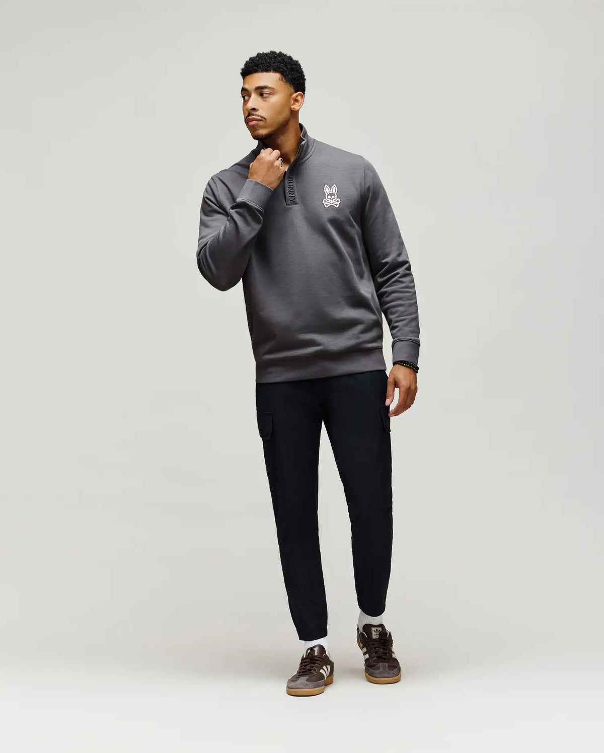 MENS MATT 1/4 ZIP SWEATSHIRT - MT0500116