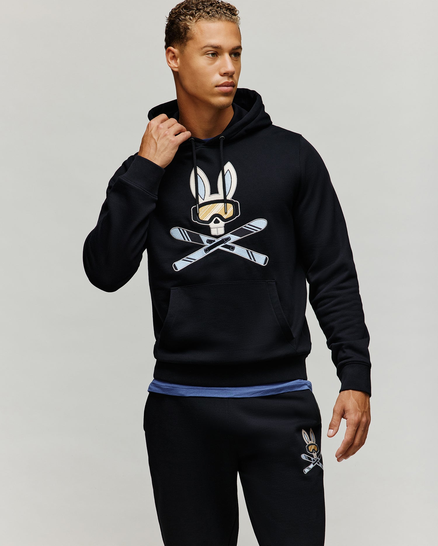 SUDADERA SKI BUNNY INDIGO HOMBRE