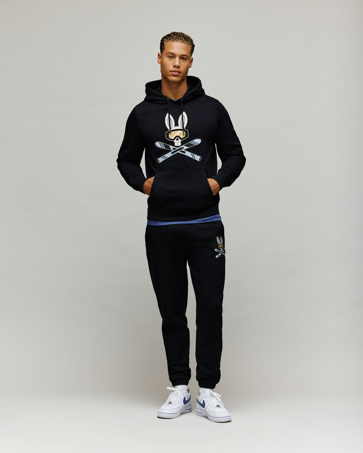 SUDADERA SKI BUNNY INDIGO HOMBRE