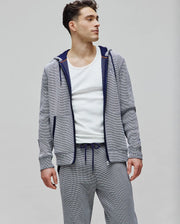 MENS MAXTON WAFFLE FULL ZIP HOODIE - MT0500170