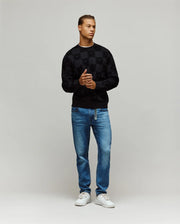 MENS GIO ALL OVER FLOCK CREW - MT0500192