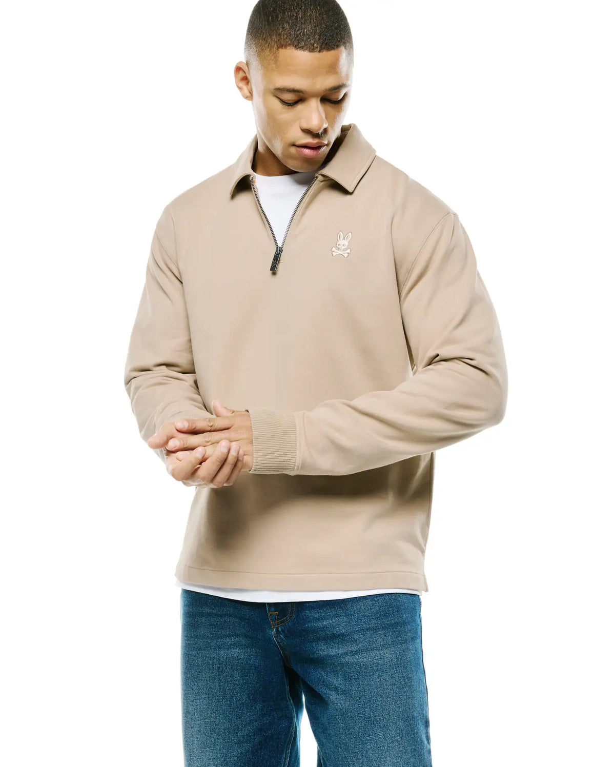 MEN'S SAMSON QUARTER-ZIP SWEATER view 1