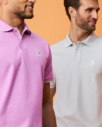 Psycho bunny pink polo cheap