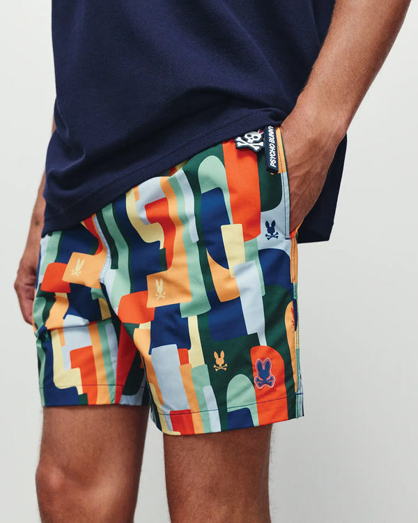 MENS WES ALL-OVER PRINT SWIM TRUNKS view 2
