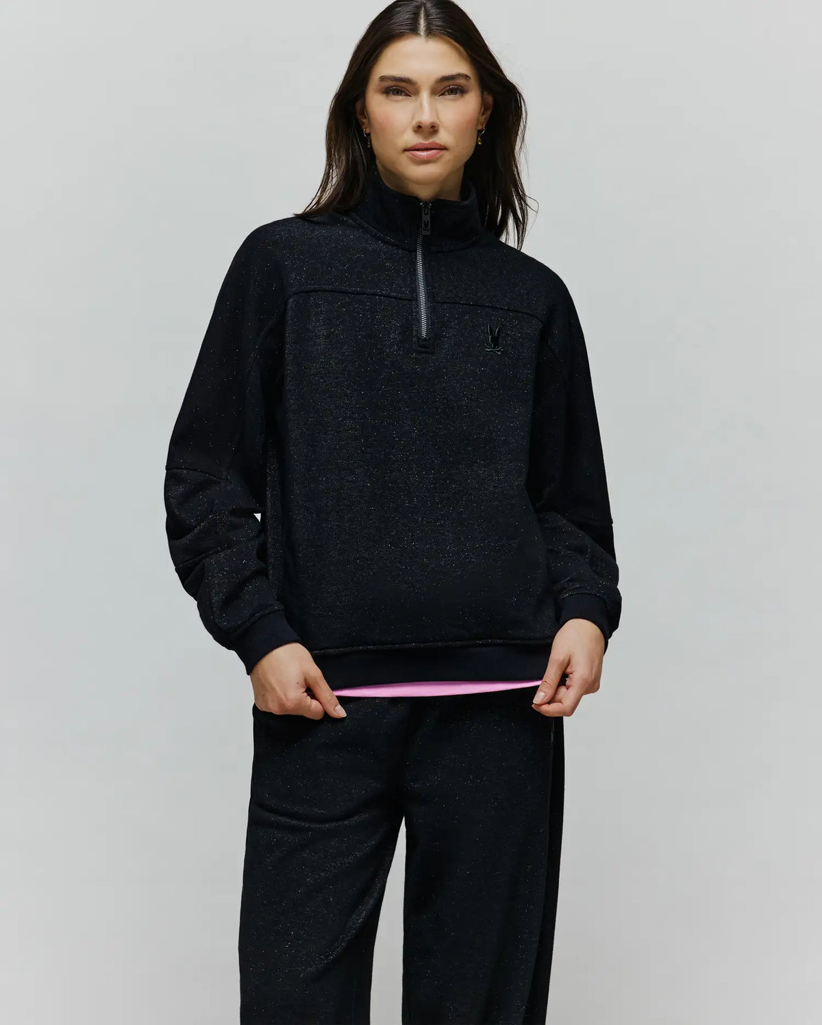 WOMENS JULES LUREX 1/4 ZIP PULLOVER - WT0500003