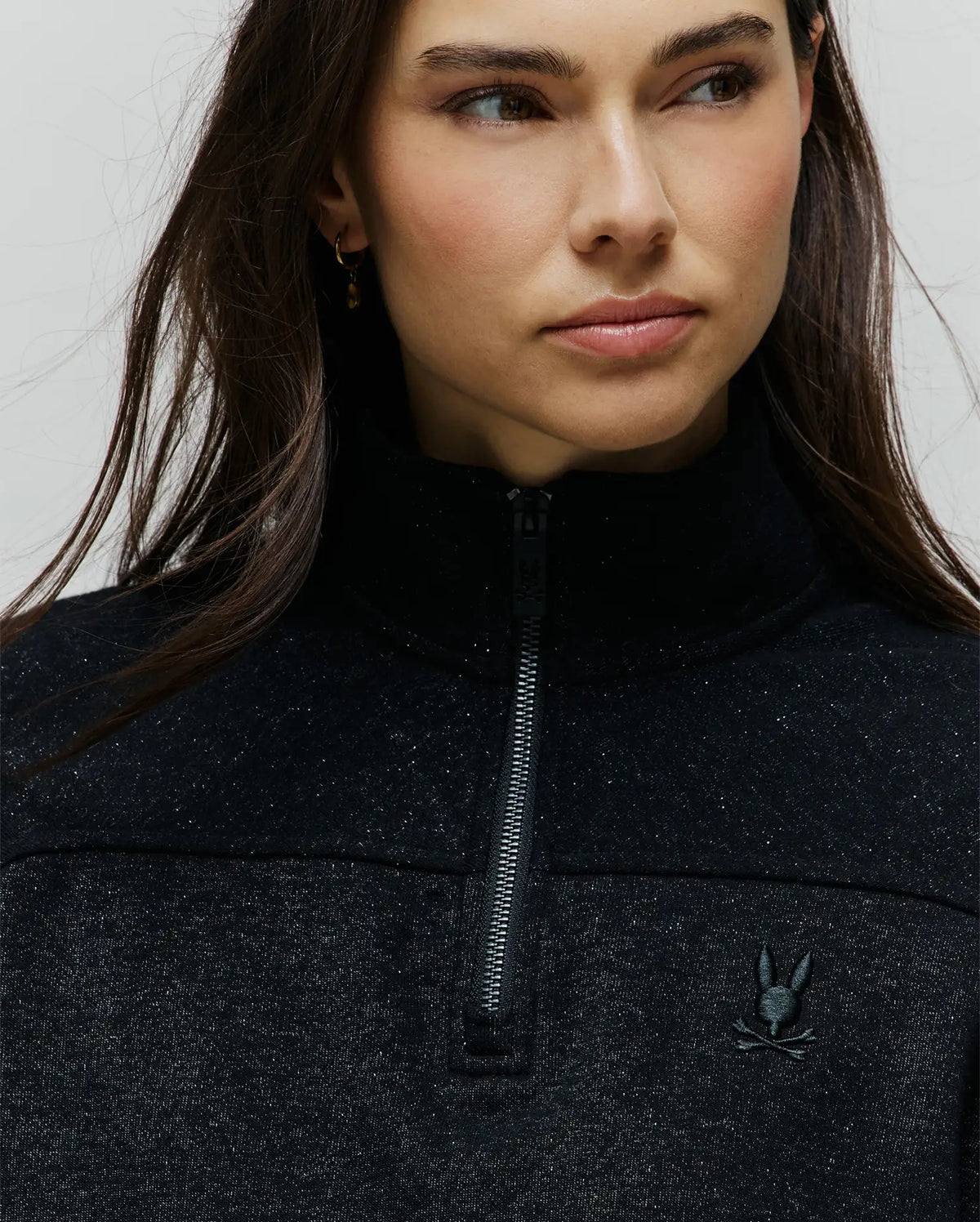 WOMENS JULES LUREX 1/4 ZIP PULLOVER - WT0500003