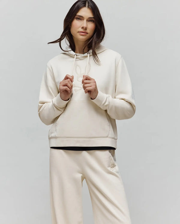 WOMENS ROUX SEQUIN FRENCH TERRY HOODIE - WT0500005