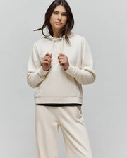 WOMENS ROUX SEQUIN FRENCH TERRY HOODIE - WT0500005