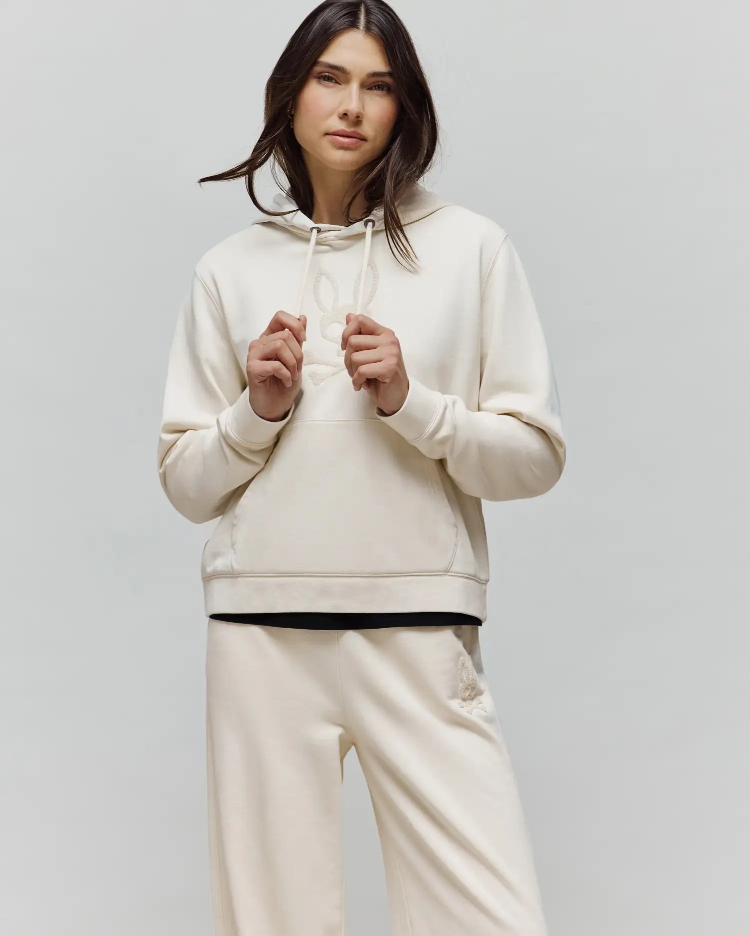 WOMENS ROUX SEQUIN FRENCH TERRY HOODIE - WT0500005