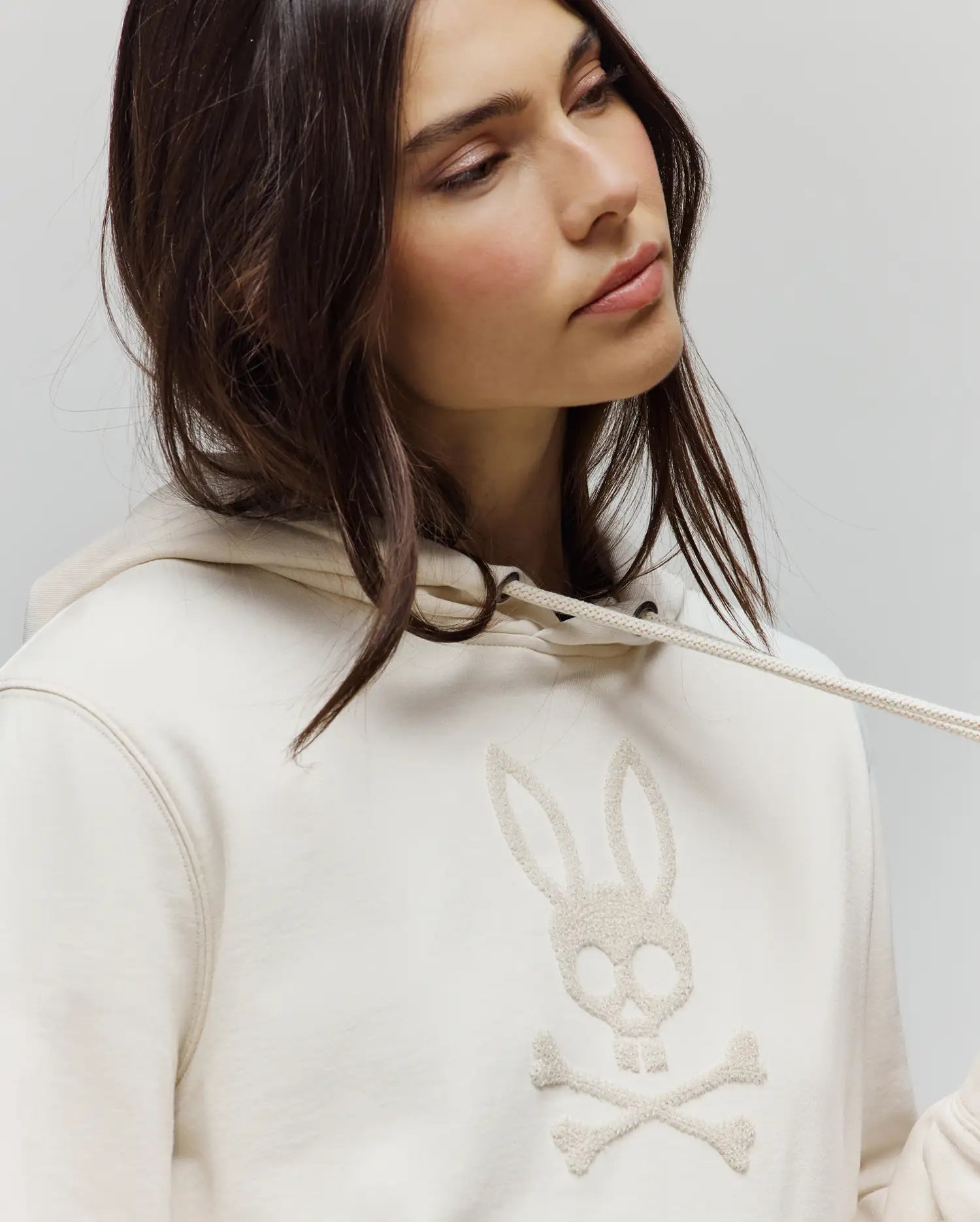 WOMENS ROUX SEQUIN FRENCH TERRY HOODIE - WT0500005