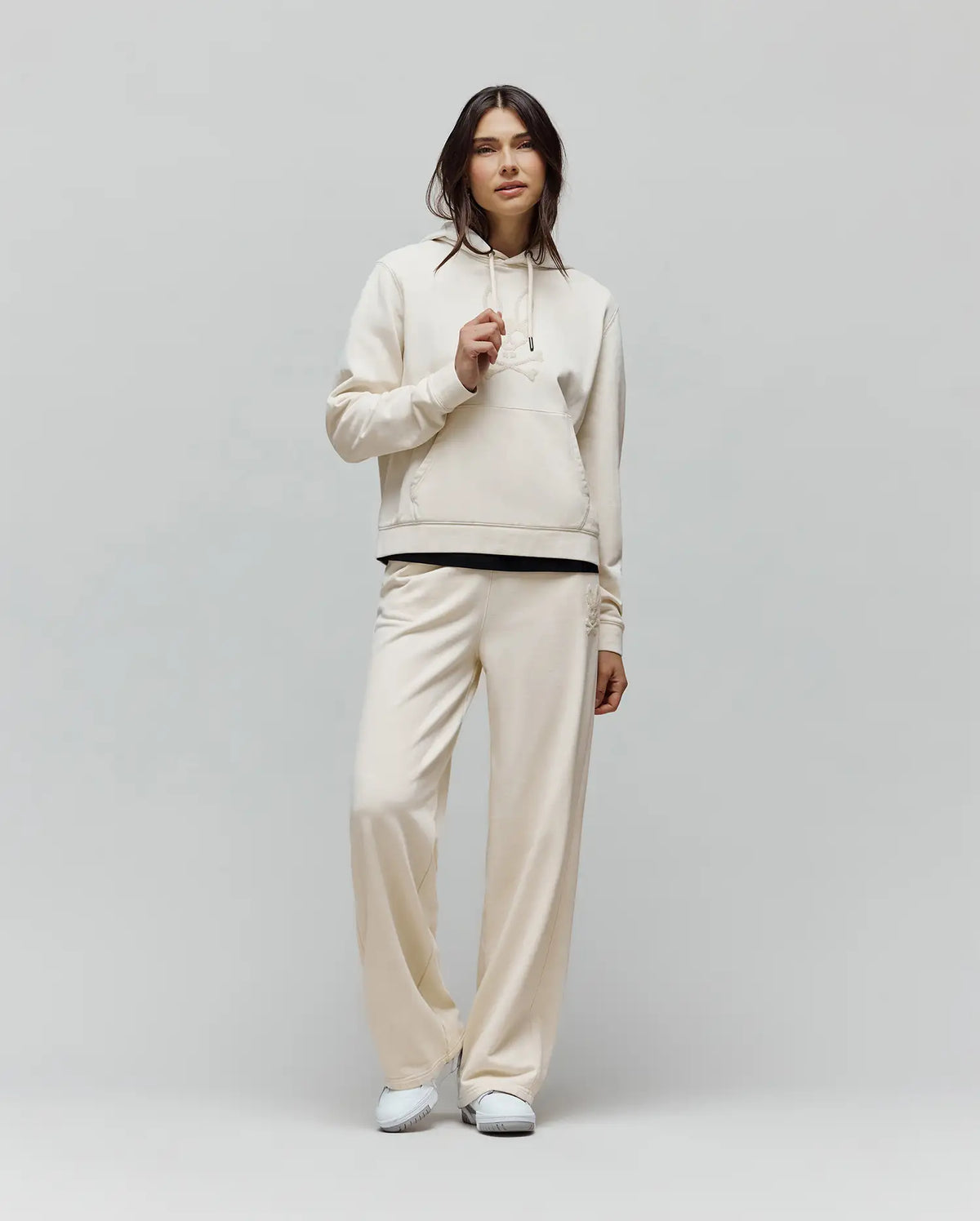 WOMENS ROUX SEQUIN FRENCH TERRY HOODIE - WT0500005