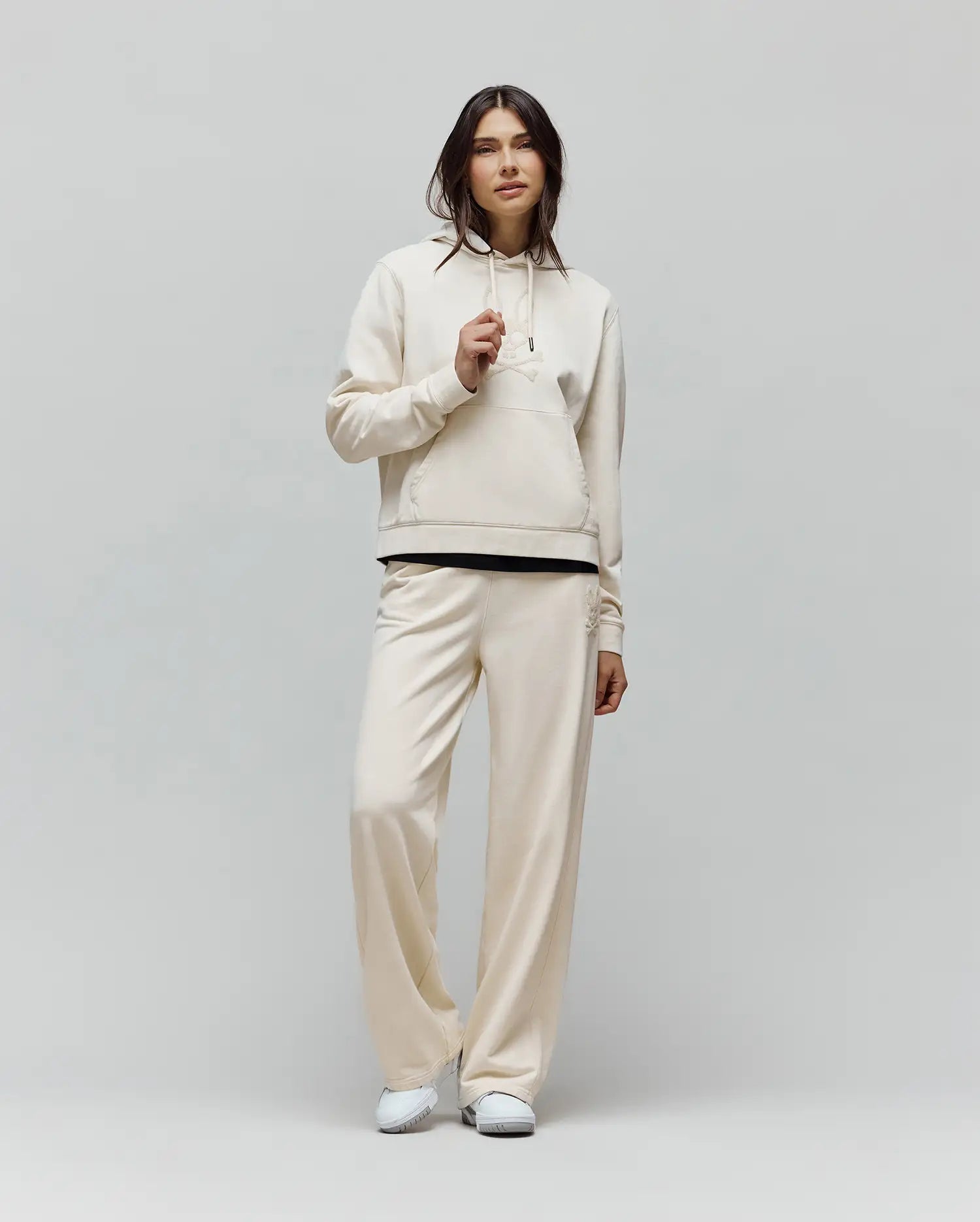 WOMENS ROUX SEQUIN FRENCH TERRY HOODIE - WT0500005