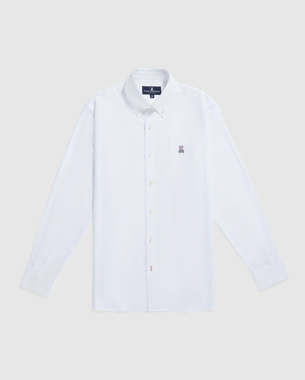 Guy Laroche Men's Shirt, White Dress Shirt, 100% Cotton Button